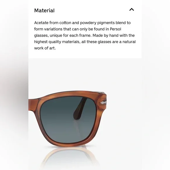 Persol NIB Tortoise Shell Sunglasses Unisex PO3313S